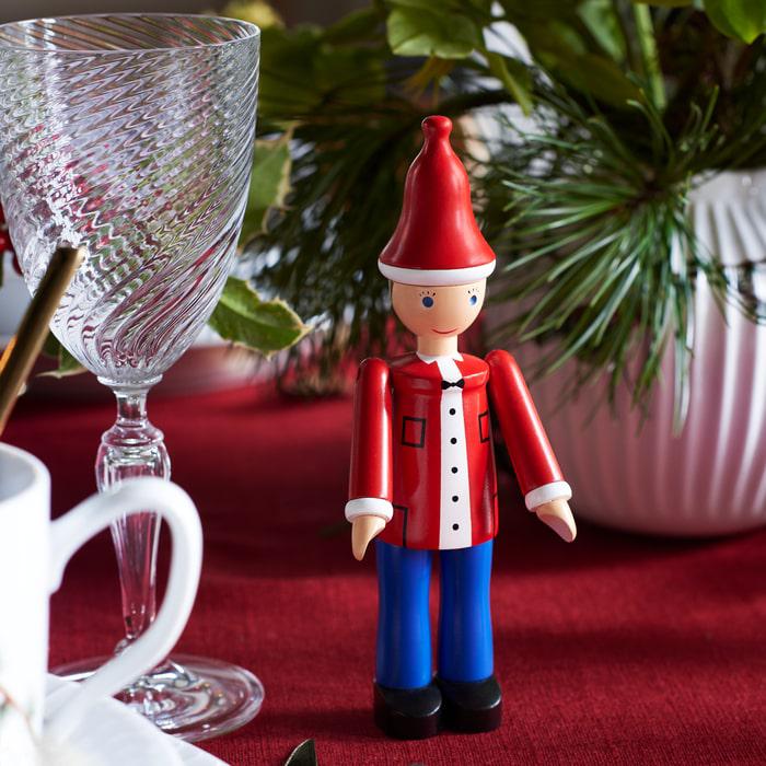 Kay Bojesen Christmas Ole, Red/Blue/White, view 4
