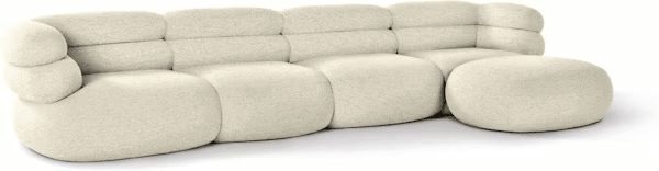 Biboni Sofa Four Seater With Chaise