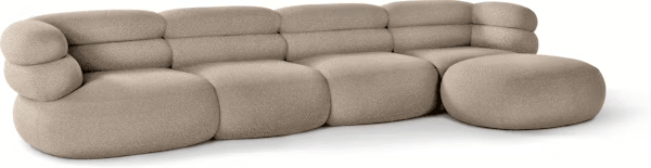 Biboni Sofa Four Seater With Chaise