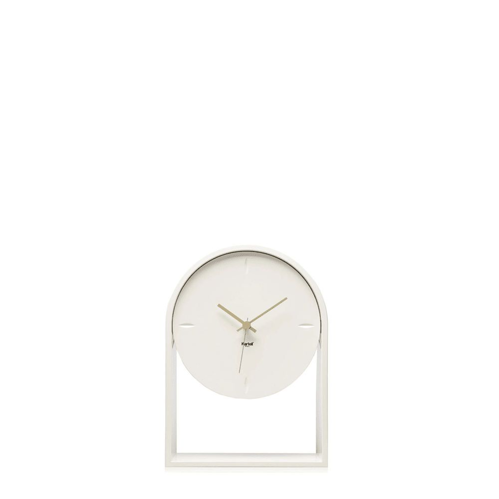 Air Du Temps Clock Clocks Kartell White 