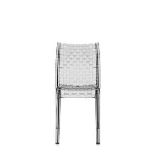 Ami Ami Chair (2 Chairs) Side/Dining Kartell Transparent Smoke Grey 