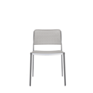 Audrey Shiny Chair Chairs Kartell No Arm / Polished Grey 