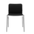 Audrey Soft Polished (2 Chairs) Side/Dining Kartell No Arms / Black 