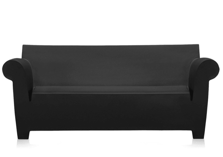 Bubble Club Sofa Sofa Kartell Black 