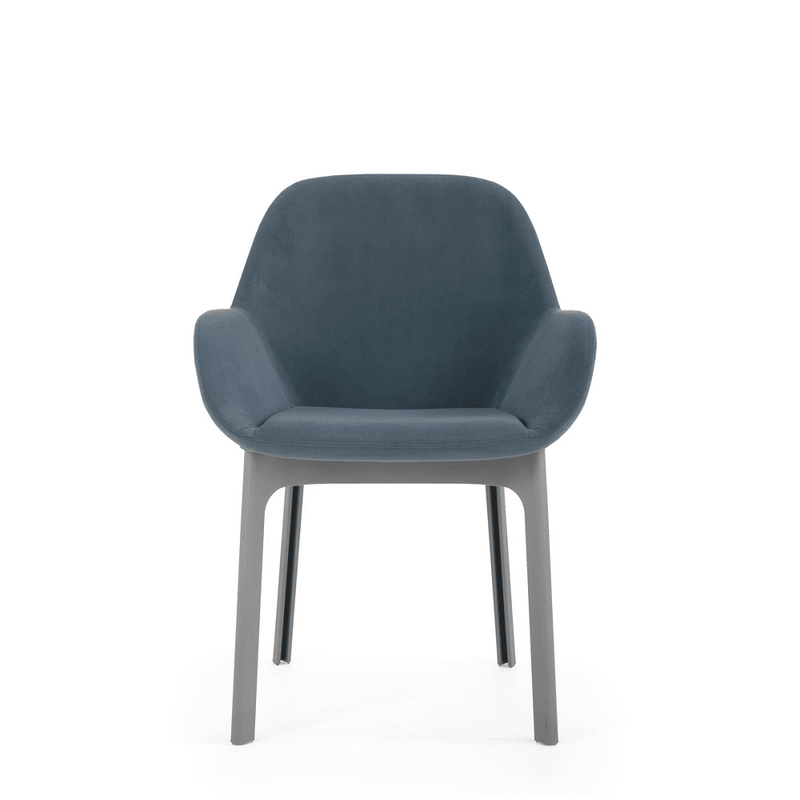 Clap Aquaclean Chairs Kartell Powder Blue Grey 