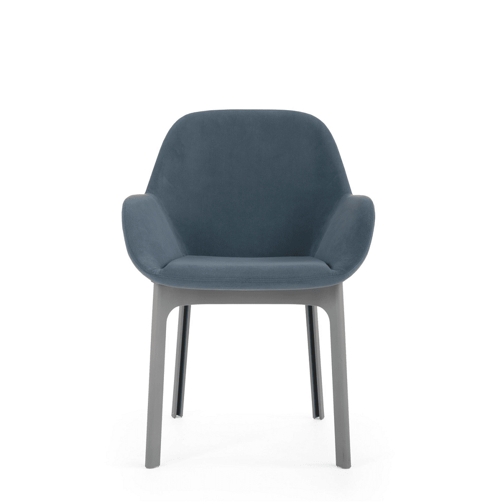 Clap Aquaclean Chairs Kartell Powder Blue Grey 