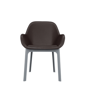 Clap Chair PVC Chairs Kartell Brick Red Grey 