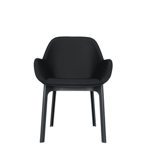 Clap Chair PVC Chairs Kartell Glossy Black Black 