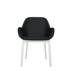 Clap Chair PVC Chairs Kartell Glossy Black White 