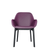 Clap Chair PVC Chairs Kartell Plum Black 