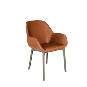 Clap Chair PVC Chairs Kartell Tobacco Taupe 