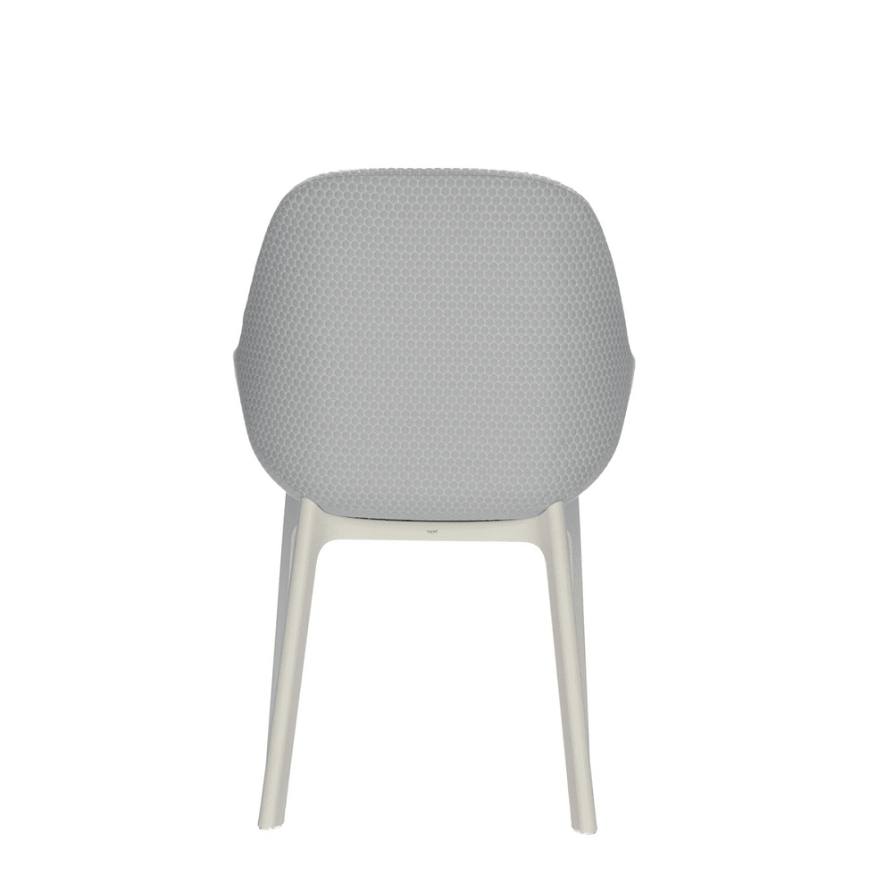 Clap Embossed Fabric Armchair Chairs Kartell 