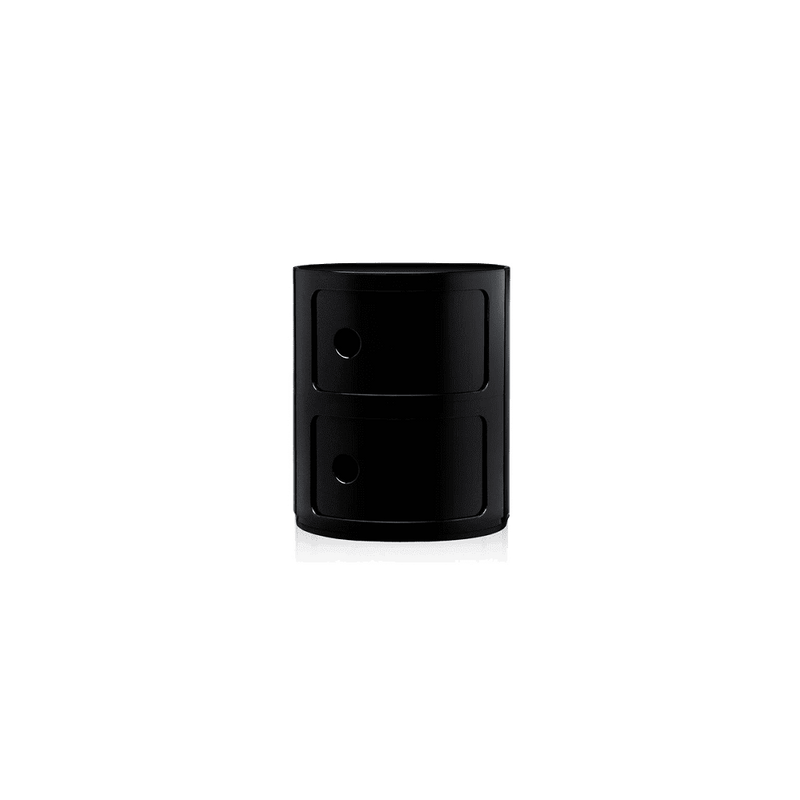 Componibili 2 Elements Accessories Kartell Black 