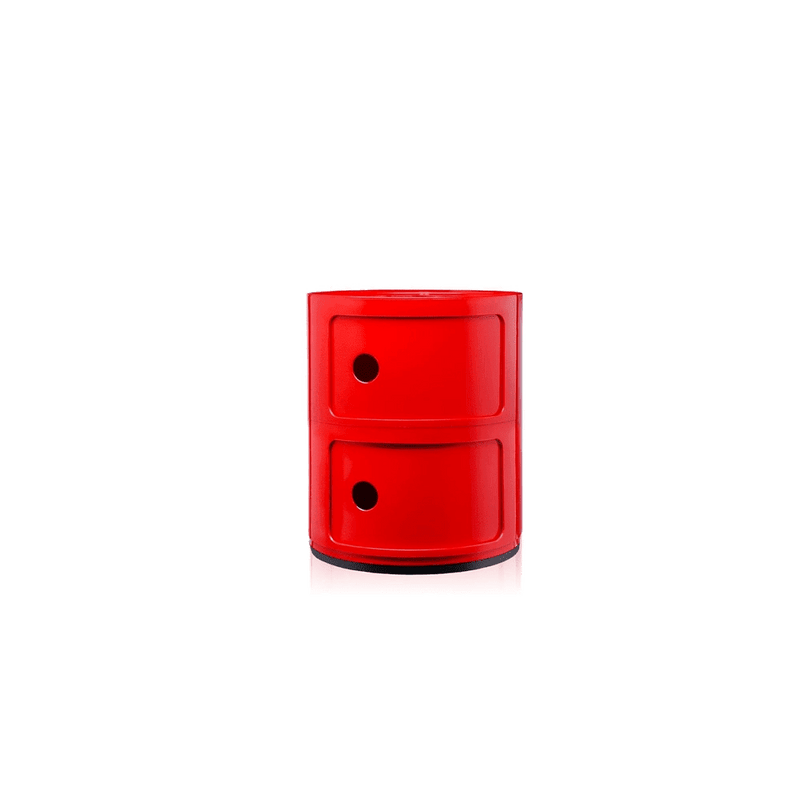 Componibili 2 Elements Accessories Kartell Red 