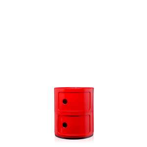 Componibili 2 Elements Accessories Kartell Red 