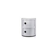 Componibili 2 Elements Accessories Kartell Silver 