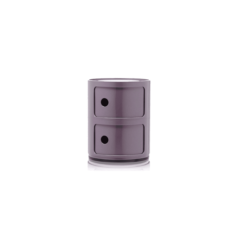 Componibili 2 Elements Accessories Kartell Violet 
