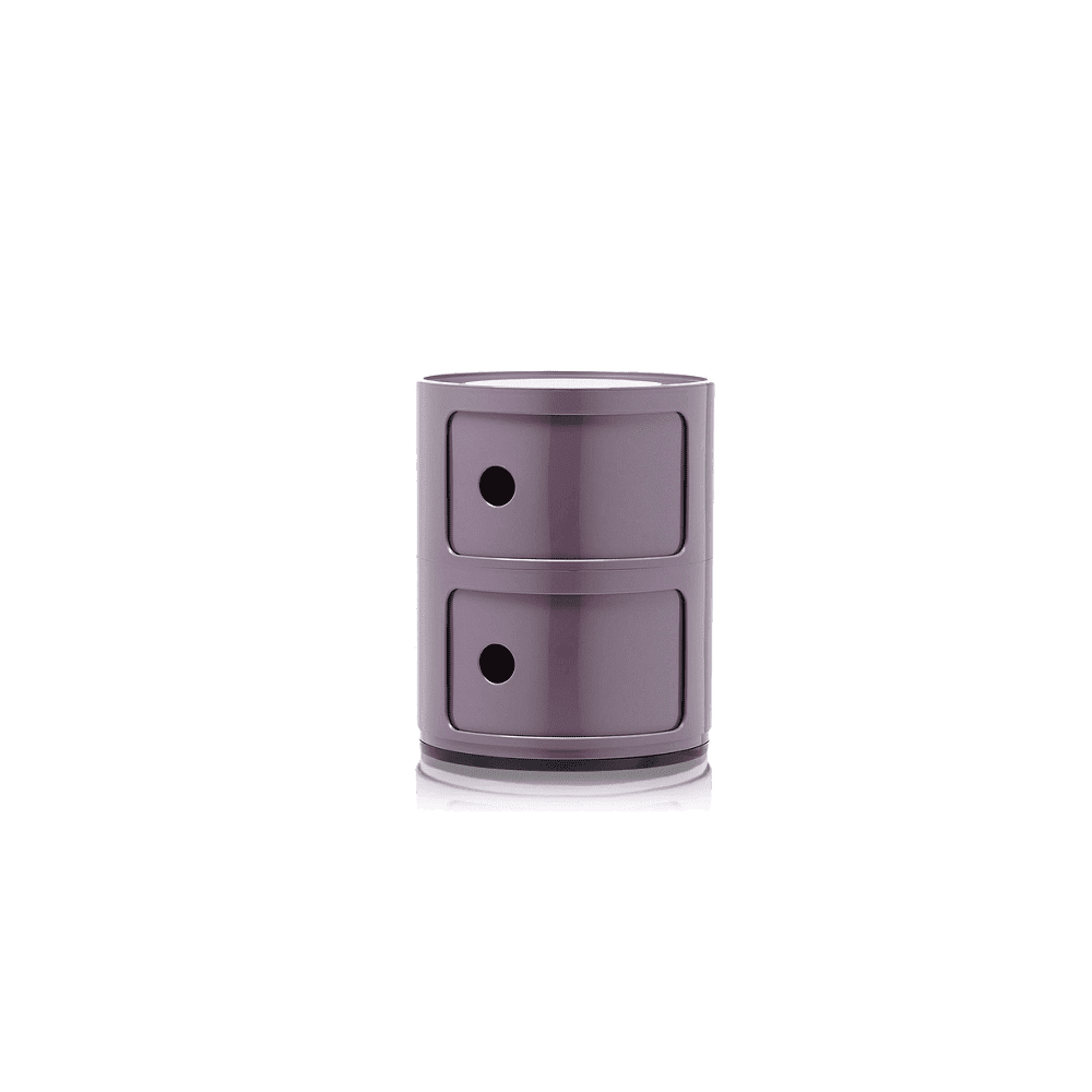 Componibili 2 Elements Accessories Kartell Violet 