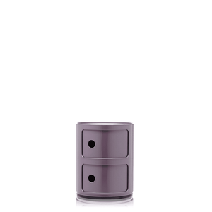 Componibili 2 Elements Accessories Kartell Violet 