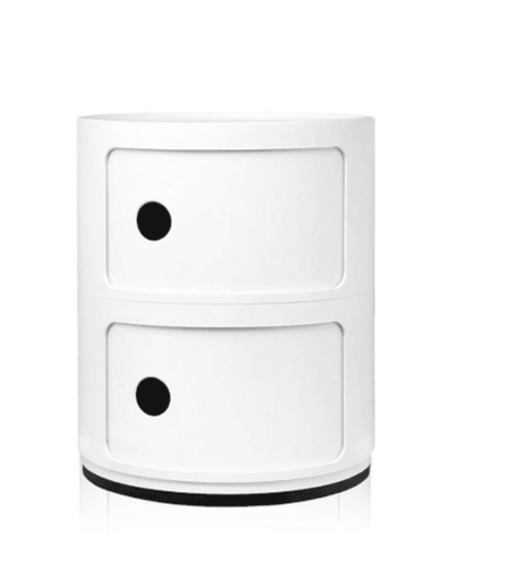 Componibili 2 Elements Accessories Kartell White 