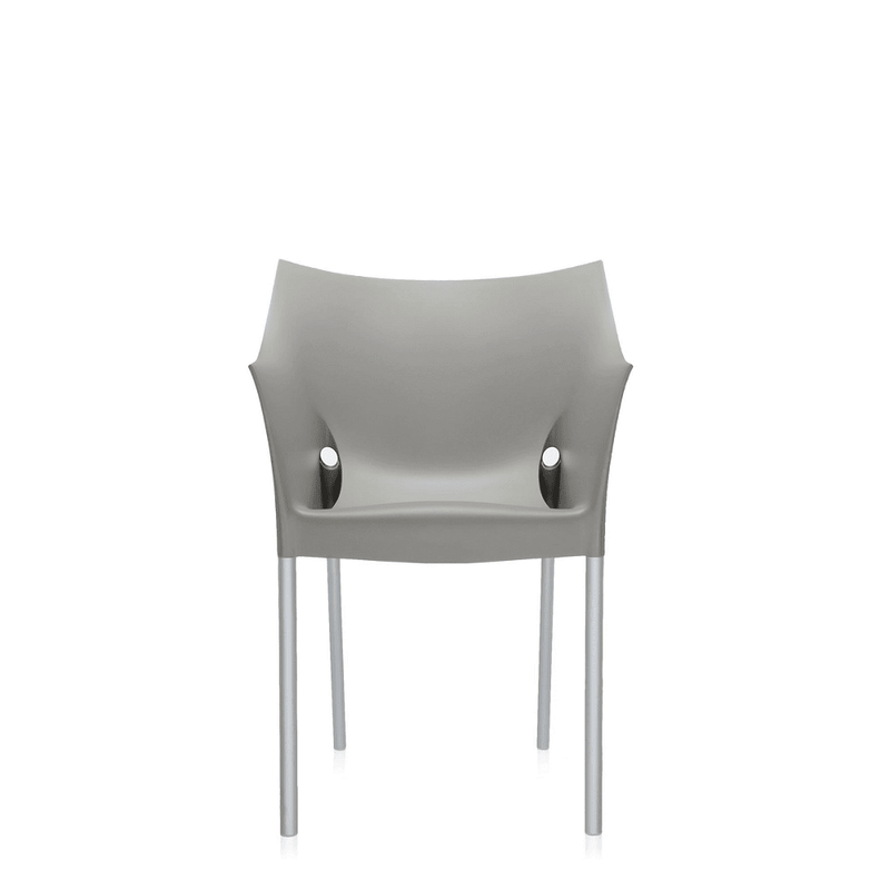 Dr. NO Philippe Starck - 2 Pack Side/Dining Kartell Matte Grey 