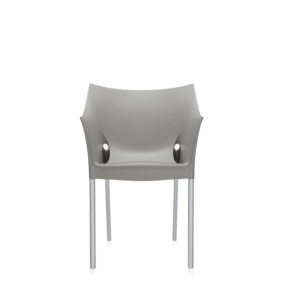 Dr. NO Philippe Starck - 2 Pack Side/Dining Kartell Matte Grey 