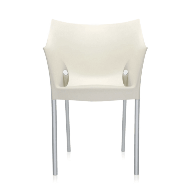 Dr. NO Philippe Starck - 2 Pack Side/Dining Kartell Matte White 