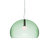 Fly Suspension Lamp hanging lamps Kartell Large - Transparent Sage Green 