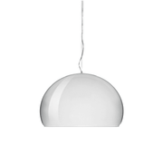 Fly Suspension Lamp hanging lamps Kartell Medium - Metallic Chrome 