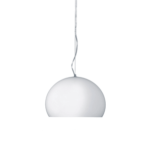 Fly Suspension Lamp hanging lamps Kartell Small - Matte Opaque White 