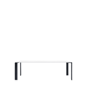 Four Table Tables kartell Large White/Black 