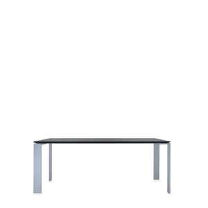 Four Table Tables kartell Medium Black/Aluminum 