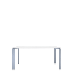 Four Table Tables kartell Medium White/Aluminum 