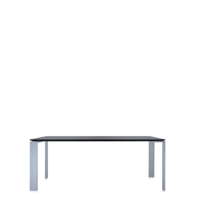 Four Table Tables kartell Small Black/Aluminum 