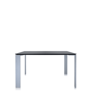 Four Table Square Tables Kartell Aluminum/Black 
