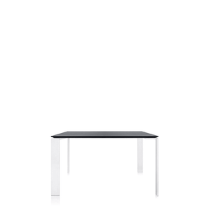 Four Table Square Tables Kartell Black/White 