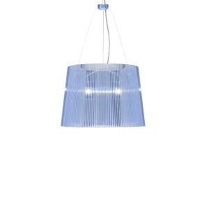 Ge Suspension Lamp hanging lamps Kartell Light blue 