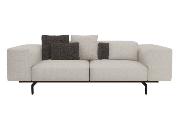 Largo Sofa Sofa Kartell 2 Seater Gubbio/Ecru 