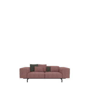 Largo Sofa Sofa Kartell 2 Seater Gubbio/Pink 
