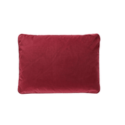 Largo Pillow Velvet Pillows Kartell Rectangle Cardinal Red Velvet 