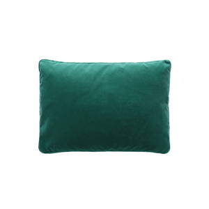Largo Pillow Velvet Pillows Kartell Rectangle Forest Green Velvet 