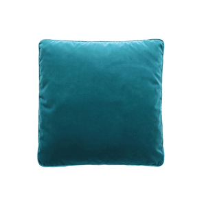 Largo Pillow Velvet Pillows Kartell Square Teal Velvet 