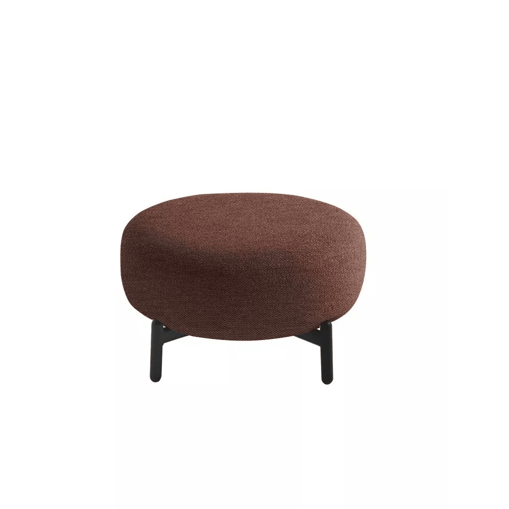 Lunam Pouf Antibes Ottoman Kartell Burgundy 