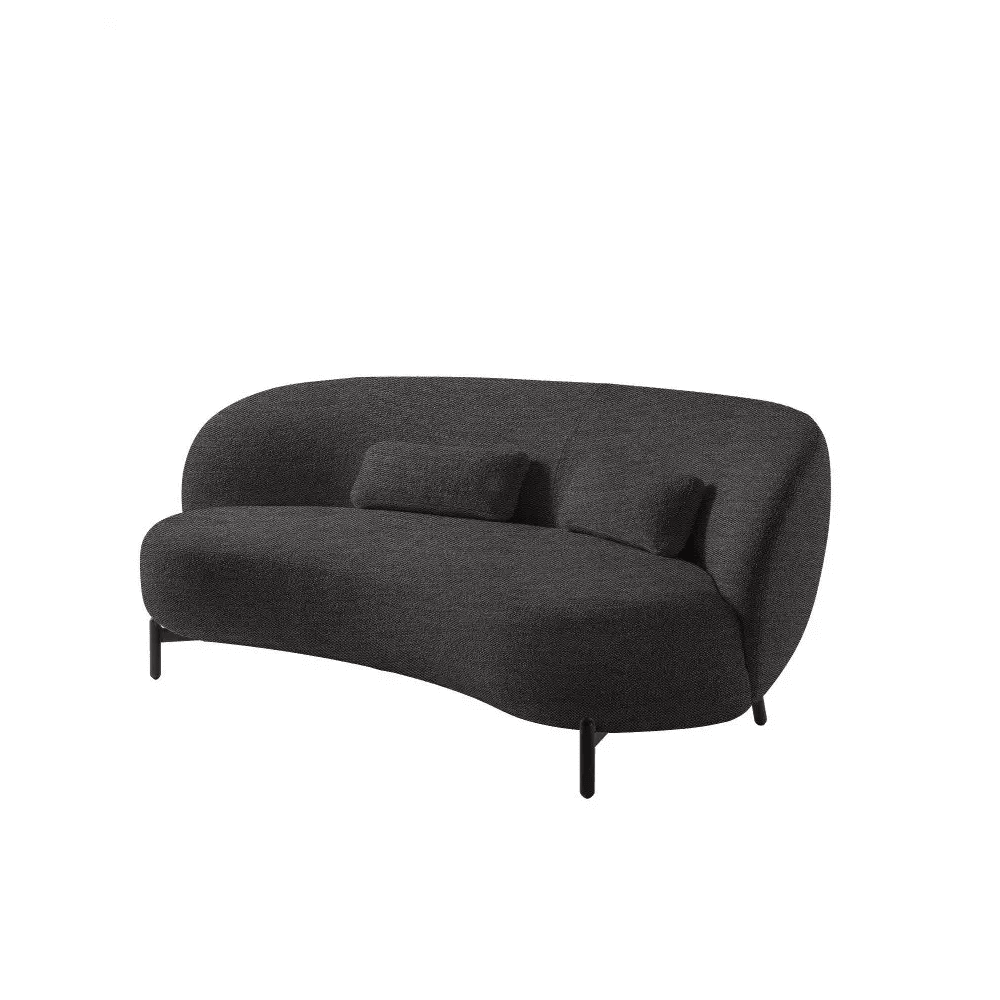 Lunam Sofa Antibes Sofa Kartell Black 