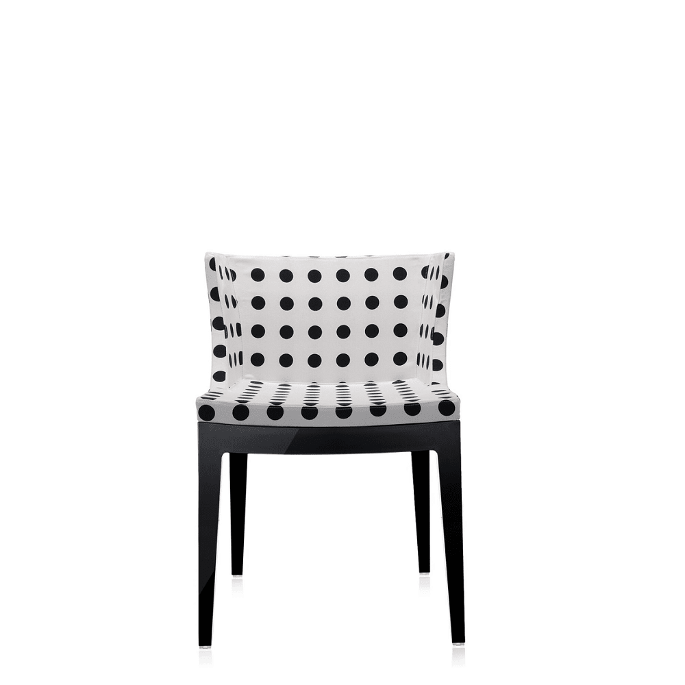 Mademoiselle À La Mode Side/Dining Kartell Black White Pattern 