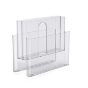 Kartell Magazine Rack magazine stand Kartell Transparent Crystal 