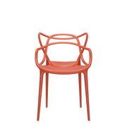 Masters Chair (2 Chairs) Side/Dining Kartell Rusty Orange 