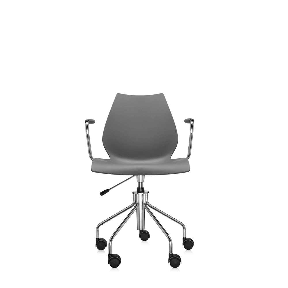 Maui Swivel Task Chair task chair Kartell Arm Anthracite 