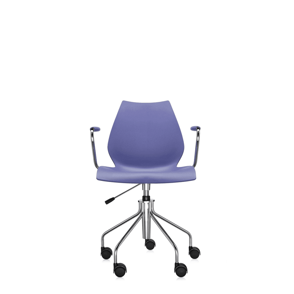 Maui Swivel Task Chair task chair Kartell Arm Navy Blue 