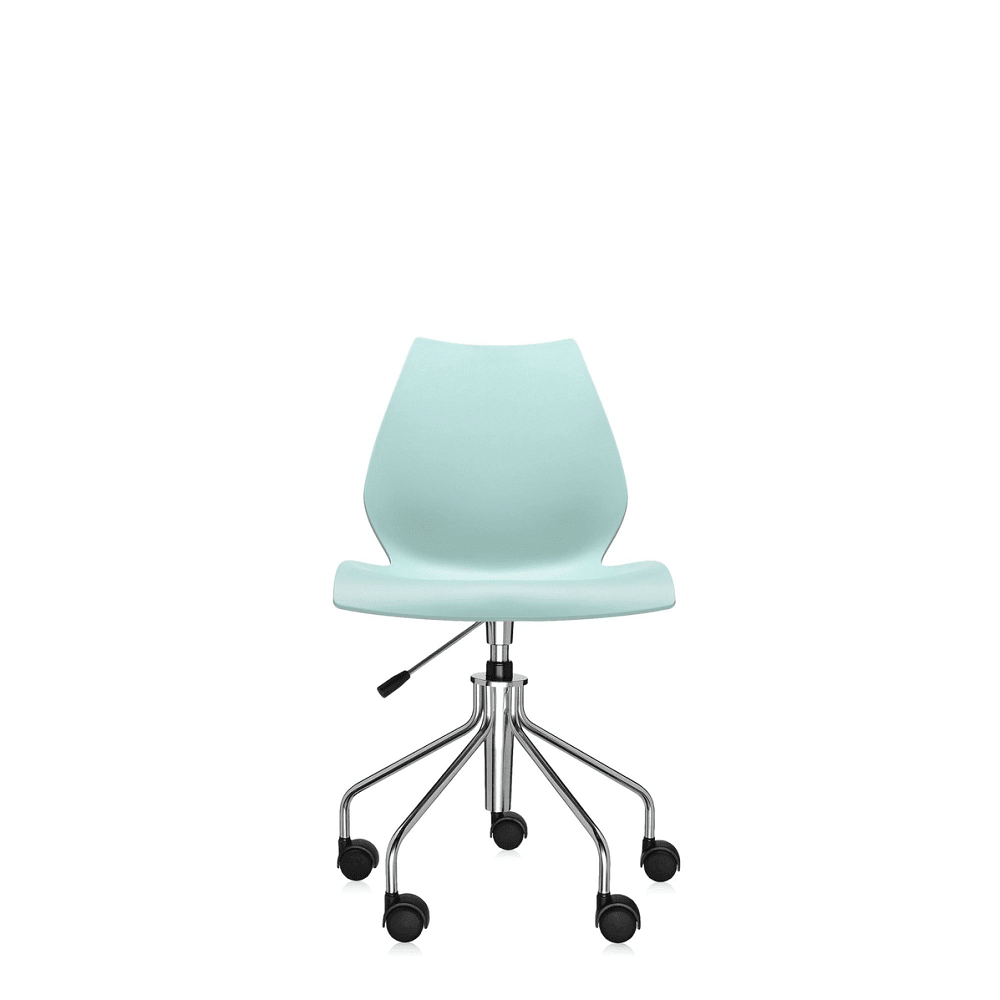 Maui Swivel Task Chair task chair Kartell No Arm Pale Blue 